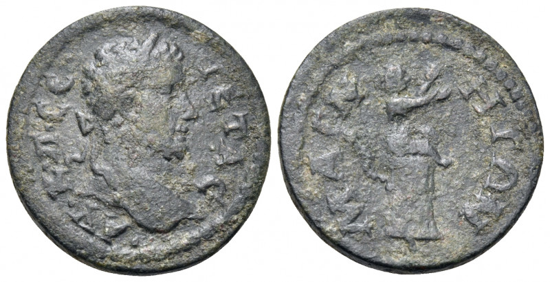 IONIA. Magnesia ad Maeandrum. Geta, 209-212. Assarion (Bronze, 19 mm, 3.62 g, 6 ...
