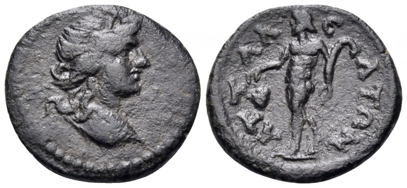 LYDIA. Attalaea. Pseudo-autonomous issue, late 2nd-3rd centuries. Hemiassarion (...