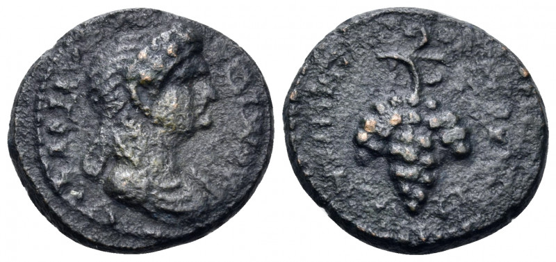 LYDIA. Philadelphia. Domitia, Augusta, 82-96. 1/3 Assarion (Bronze, 15 mm, 2.44 ...