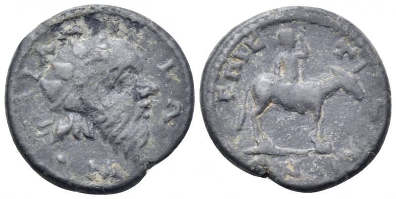 LYDIA. Silandus. Time of Marcus Aurelius, 161-180. Hemiassarion (Bronze, 17.5 mm...