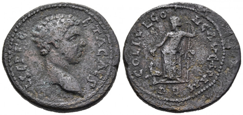 PHRYGIA. Apameia. Geta, As Caesar, 198-209. (Bronze, 26.5 mm, 9.81 g, 12 h). L S...