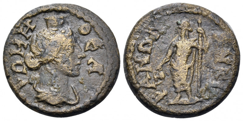 PHRYGIA. Ancyra. Pseudo-autonomous issue, 2nd-3rd centuries. (Bronze, 17 mm, 3.6...