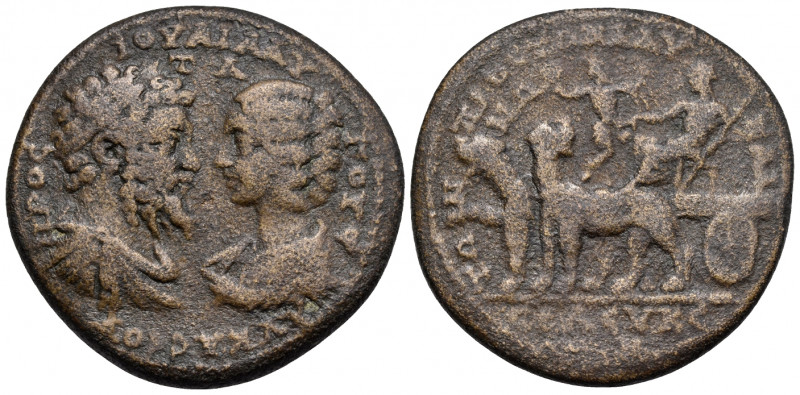 CILICIA. Seleucia ad Calycadnum. Septimius Severus, with Julia Domna, 193-211. (...