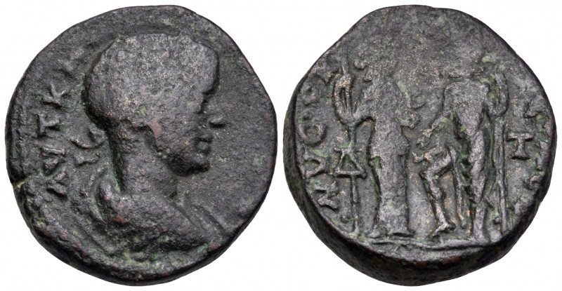 SYRIA, DECAPOLIS. Nysa-Scythopolis. Gordian III, 238-244. (Bronze, 24 mm, 14.02 ...