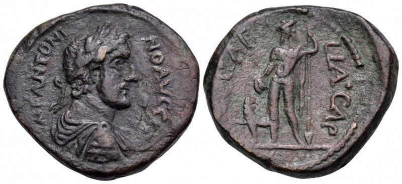 JUDAEA. Aelia Capitolina (Jerusalem). Antoninus Pius, 138-161. (Bronze, 25 mm, 1...