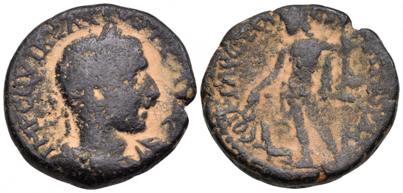 JUDAEA, Samaria. Caesaraea Maritima. Trebonianus Gallus, 251-253. Assarion (Bron...