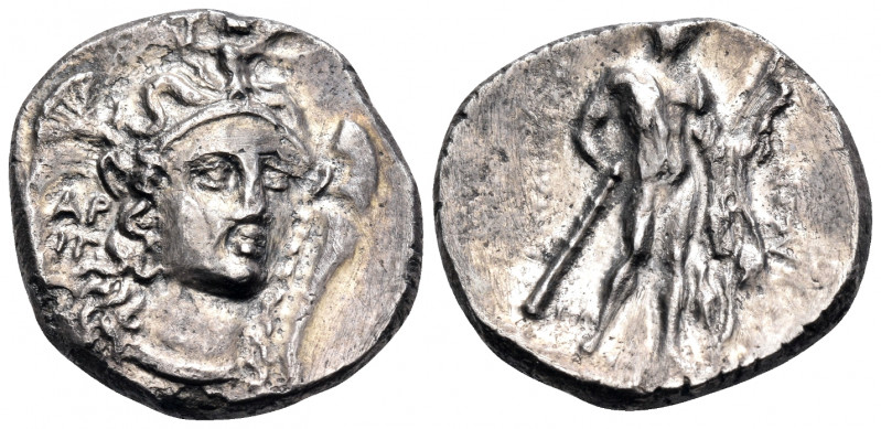 LUCANIA. Herakleia. Circa 281-278 BC. Nomos (Silver, 21.5 mm, 6.75 g, 10 h), str...