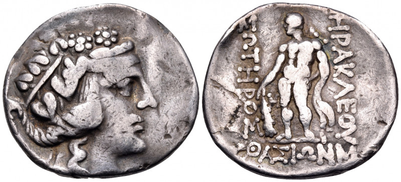 ISLANDS OFF THRACE, Thasos. Circa 148-90/80 BC. Tetradrachm (Silver, 32 mm, 16.5...