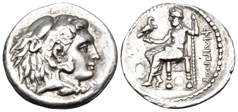 KINGS OF MACEDON. Philip III Arrhidaios, 323-317 BC. Drachm (Silver, 18 mm, 4.22...