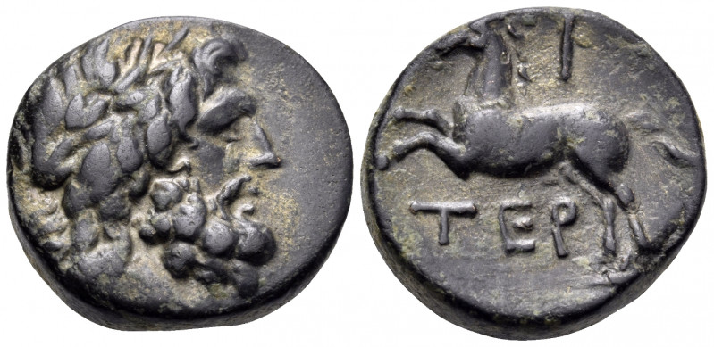 PISIDIA. Termessos. 1st century BC. (Bronze, 17 mm, 5.35 g, 1 h), year 10 (I) = ...