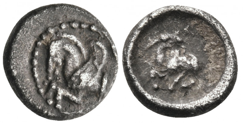 CILICIA. Kelenderis. Circa 425-400 BC. Hemiobol (Silver, 7 mm, 0.42 g, 2 h). For...