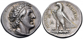 PTOLEMAIC KINGS OF EGYPT. Ptolemy I Soter, 305-282 BC. Tetradrachm (Silver, 27 mm, 14.20 g, 1 h), Alexandria. Diademed head of Ptolemy I to right, wea...