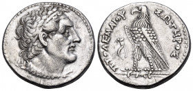 PTOLEMAIC KINGS OF EGYPT. Ptolemy III Euergetes, 246-222 BC. Tetradrachm (Silver, 26 mm, 14.01 g, 12 h), Alexandria, c. 230-222. Diademed head of Ptol...