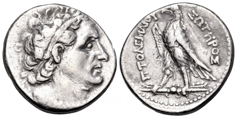 PTOLEMAIC KINGS OF EGYPT. Ptolemy IV Philopator, 225-205 BC. Tetradrachm (Silver...