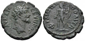 THRACE. Philippopolis. Septimius Severus, 193-211. (Bronze, 19 mm, 3.99 g, 7 h). AY KAIC CEYHPOC Laureate head of Septimius Severus to right. Rev. ΦΙΛ...