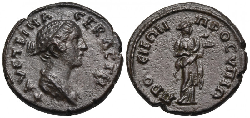 BITHYNIA. Prusias ad Hypium. Faustina Junior, Augusta, 147-175. (Bronze, 18.5 mm...