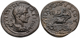 PHRYGIA. Hadrianopolis-Sebaste. Maximinus I, 235-238. (Bronze, 26.5 mm, 10.36 g, 6 h), struck under the archon Lourios. ΑΥ ΙΟΥΗΠ ΜΑΞΙΜΕΙΝΟ Laureate, d...