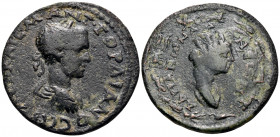CILICIA. Adana. Gordian III, 238-244. (Bronze, 28 mm, 13.06 g, 6 h). AYT KAIC M ANT ΓOPΔIANOC CEB Laureate, draped and cuirassed bust of Gordian III t...