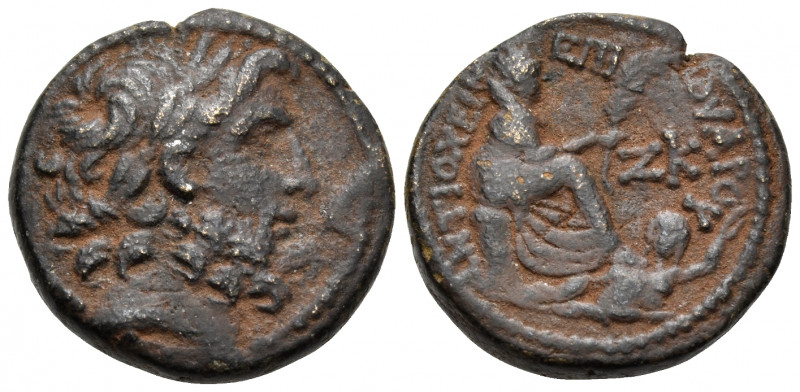 SYRIA, Seleucis and Pieria. Antioch. Time of Augustus, 27 BC-AD 14. (Bronze, 19 ...