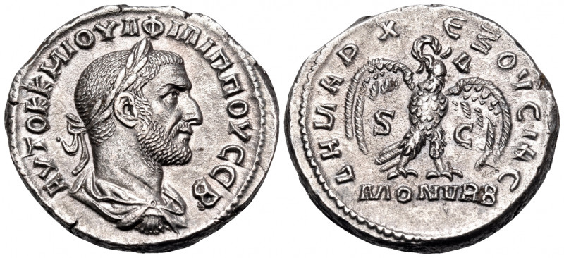 SYRIA, Seleucis and Pieria. Antioch. Philip I, 244-249. Tetradrachm (Billon, 26 ...