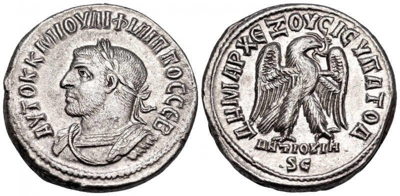 SYRIA, Seleucis and Pieria. Antioch. Philip I, 244-249. Tetradrachm (Silver, 26....