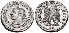 SYRIA, Seleucis and Pieria. Antioch. Philip I, 244-249. Tetradrachm (Silver, 26.5 mm, 11.84 g, 6 h), 248. AYTOK K M IOYΛI ΦIΛIΠΠOC CEB Laureate and cu...