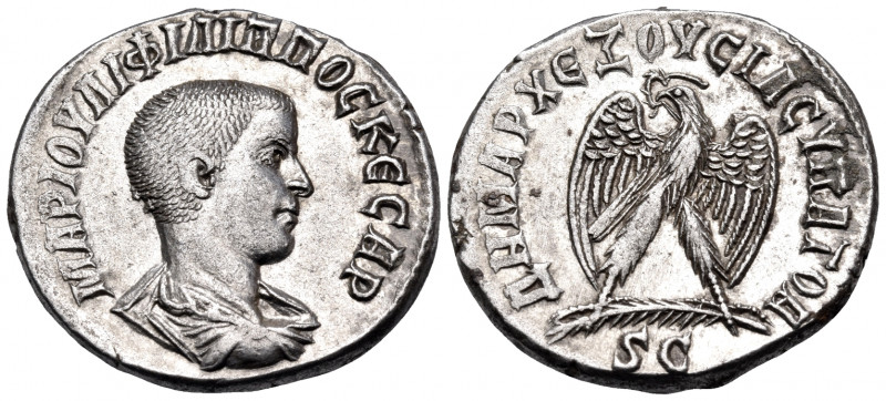 SYRIA, Seleucis and Pieria. Antioch. Philip II, as Caesar, 244-247. Tetradrachm ...