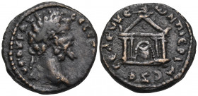 SYRIA, Seleucis and Pieria. Seleucia Pieria. Septimius Severus, 193-211. (Bronze, 23 mm, 6.97 g, 1 h). AYTOKPA KA CE CEYHPOC Laureate head of Septimiu...