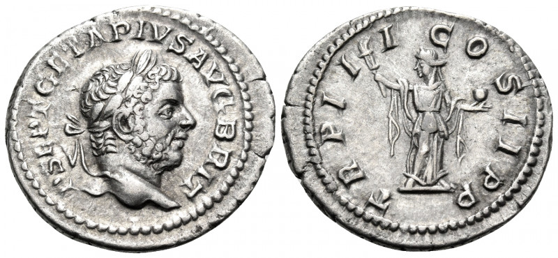 Geta, 209-211. Denarius (Silver, 20 mm, 2.92 g, 12 h), Rome, 211. P SEPT GETA PI...