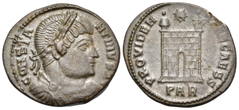 Constantine I, 307/10-337. Follis (Bronze, 19 mm, 2.49 g, 5 h), Arelate, A = 1st...