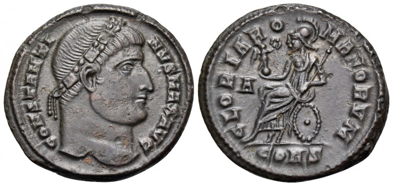 Constantine I, 307/310-337. Follis (Billon, 20 mm, 3.12 g, 12 h), Constantinople...