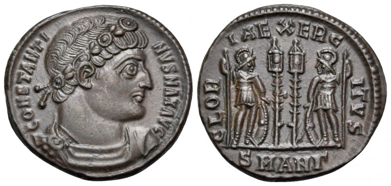 Constantine I, 307/310-337. Follis (Bronze, 17 mm, 2.33 g, 11 h), Antioch, Γ = 3...