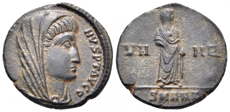 Divus Constantine I, died 337. Follis (Bronze, 14 mm, 1.60 g, 12 h), struck unde...