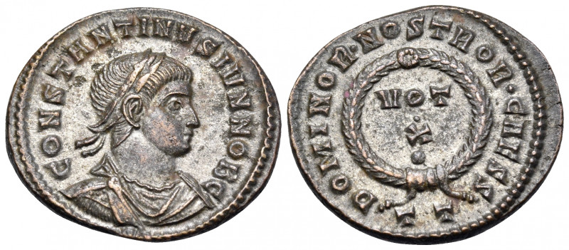 Constantine II, as Caesar, 316-337. Follis (Bronze, 20 mm, 3.07 g, 6 h), struck ...