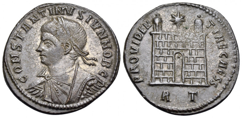 Constantine II, as Caesar, 316-337. Follis (Bronze, 19 mm, 2.61 g, 10 h), struck...