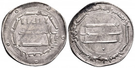 ISLAMIC, 'Abbasid Caliphate. temp. Al-Rashid, AH 170-193 / AD 786-809. Dirham (Silver, 24 mm, 2.90 g, 8 h), al-Rafiqa, AH 188 = 803/4 AD. Album 219. S...