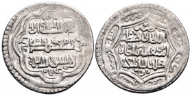 ISLAMIC, Mongols. Ilkhanids. Abu Sa'id Bahadur, AH 716-736 / AD 1316-1335. Double Dirham (Silver, 21 mm, 3.24 g, 4 h), Bazar mint, AH 732 = 1331 AD. A...