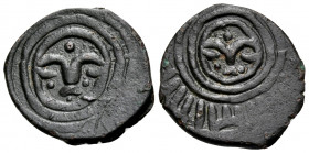 ISLAMIC, Anatolia & al-Jazira (Post-Seljuk). Artuqids (Mardin). al-Salih Salih I, AH 712-765 / AD 1312-1364. Fals (Bronze, 18 mm, 1.87 g, 3 h), contem...