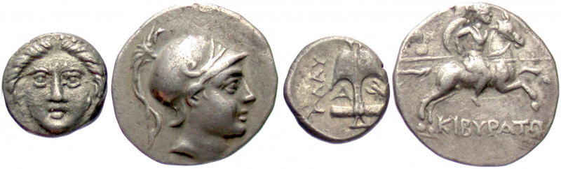 GREEK. 4th-2nd centuries BC. (Silver, 4.12 g). A lot of Two (2) silver issues. I...