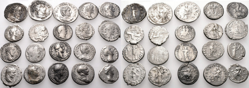 ROMAN REPUBLICAN & IMPERIAL. Circa 1st BC-3rd century AD. (Silver, 57.48 g). A f...