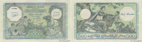 Country : ALGERIA 
Face Value : 500 Francs  
Date : 17 août 1943 
Period/Province/Bank : Banque de l'Algérie 
Catalogue reference : P.93 
Alphabet - s...