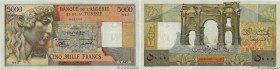 Country : ALGERIA 
Face Value : 5000 Francs  
Date : 27 septembre 1950 
Period/Province/Bank : Banque de l'Algérie et de la Tunisie 
Catalogue referen...