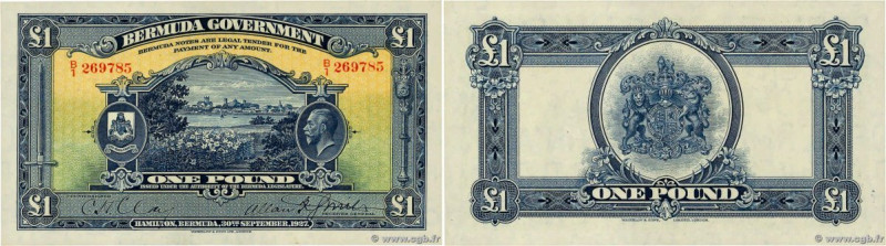 Country : BERMUDA 
Face Value : 1 Dollar  
Date : 30 septembre 1927 
Period/Prov...