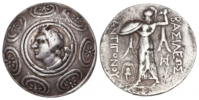KINGS OF MACEDON. Antigonos II Gonatas. (277/6-239 BC). Tetradrachm. Pella Mint....