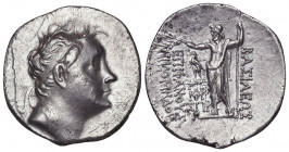 KINGS OF BITHYNIA. Nikomedes IV Philopator, 94-74 BC. Tetradrachm. Nikomedia, 
Obv: Diademed head of Nikomedes IV to right. 
Rev. BAΣIΛEΩΣ - EΠIΦANO...