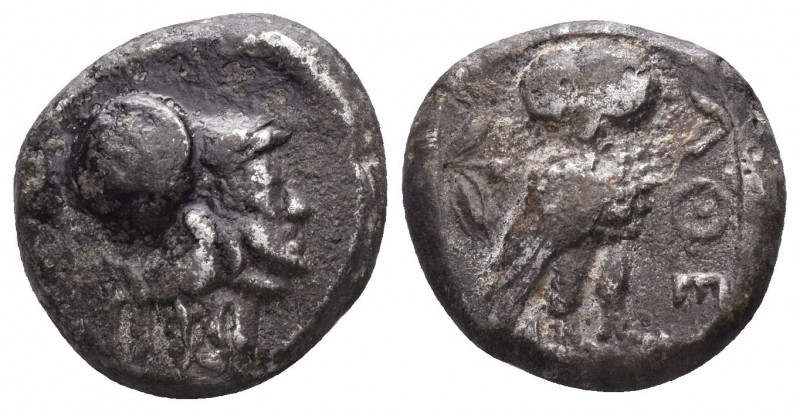 ATTICA. Athens. Circa 454-404 BC.AR Tetradrachm. Unpublished !.

Weight:10.22 ...