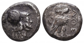 ATTICA. Athens. Circa 454-404 BC.AR Tetradrachm. Unpublished !.

Weight:10.22 gr
Diameter:18 mm