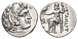 Kings of Macedon. Ale.ander III 'the Great' (336-323 BC). Ar Drachm.

Weight: 4.13 gr
Diameter: 16 mm