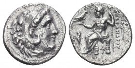 Kings of Macedon. Ale.ander III 'the Great' (336-323 BC). Ar Drachm.

Weight: 4.8 gr
Diameter: 15 mm