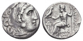 Kings of Macedon. Ale.ander III 'the Great' (336-323 BC). Ar Drachm.

Weight:3.81 gr
Diameter: 15 mm